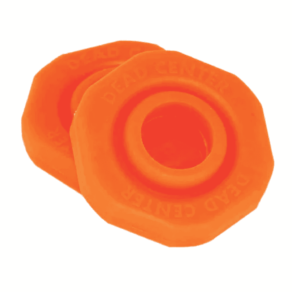 Dead Center Archery Dead Center Stabilizer Silencer for 3/4" Stabilizers 2/pk Orange DC-SS-3/4-ORA - Dead Center Archery