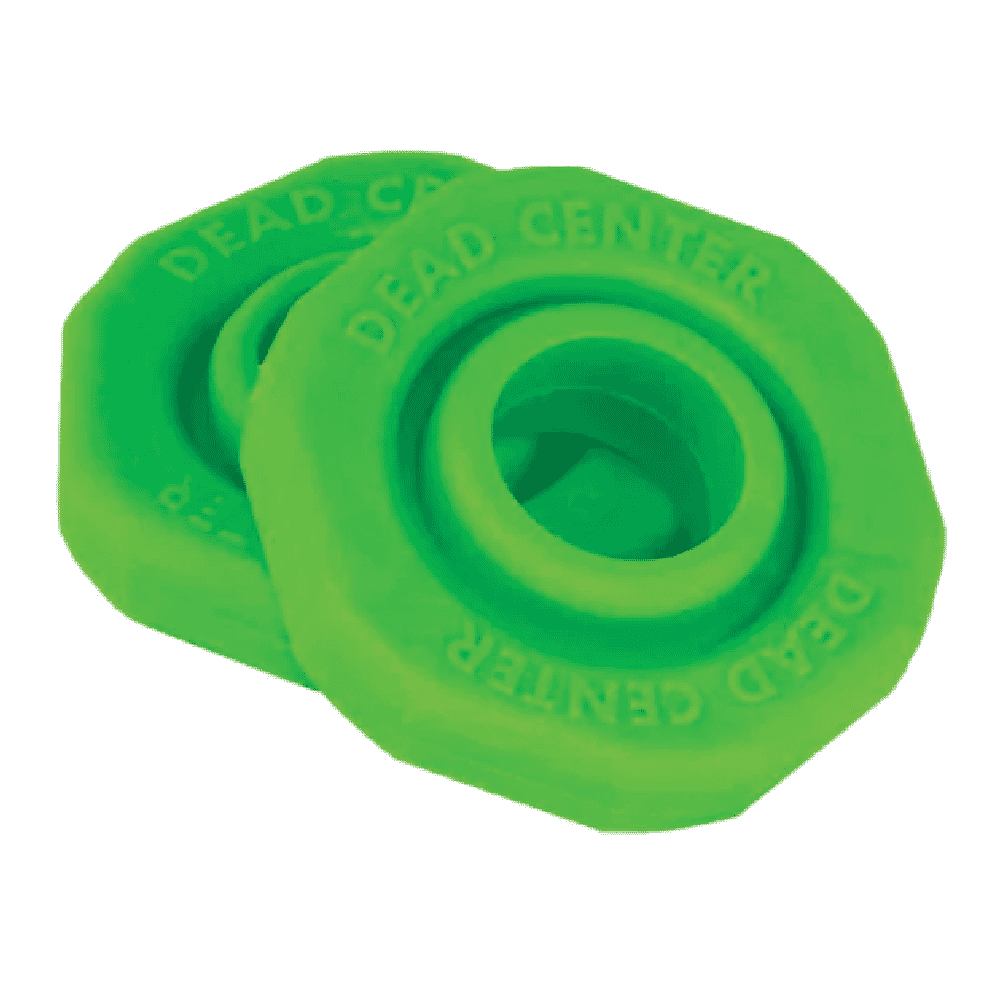 Dead Center Archery Dead Center Stabilizer Silencer for 5/8" Stabilizers 2/pk Green DC-SS-5/8-GRN - Dead Center Archery