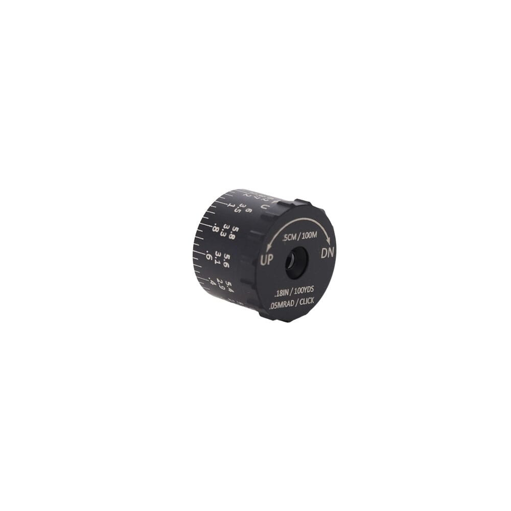 Sightron SIII 10-50x60 .05MRAD 7MRAD Tactical Elevation Knob 74005 - Sightron