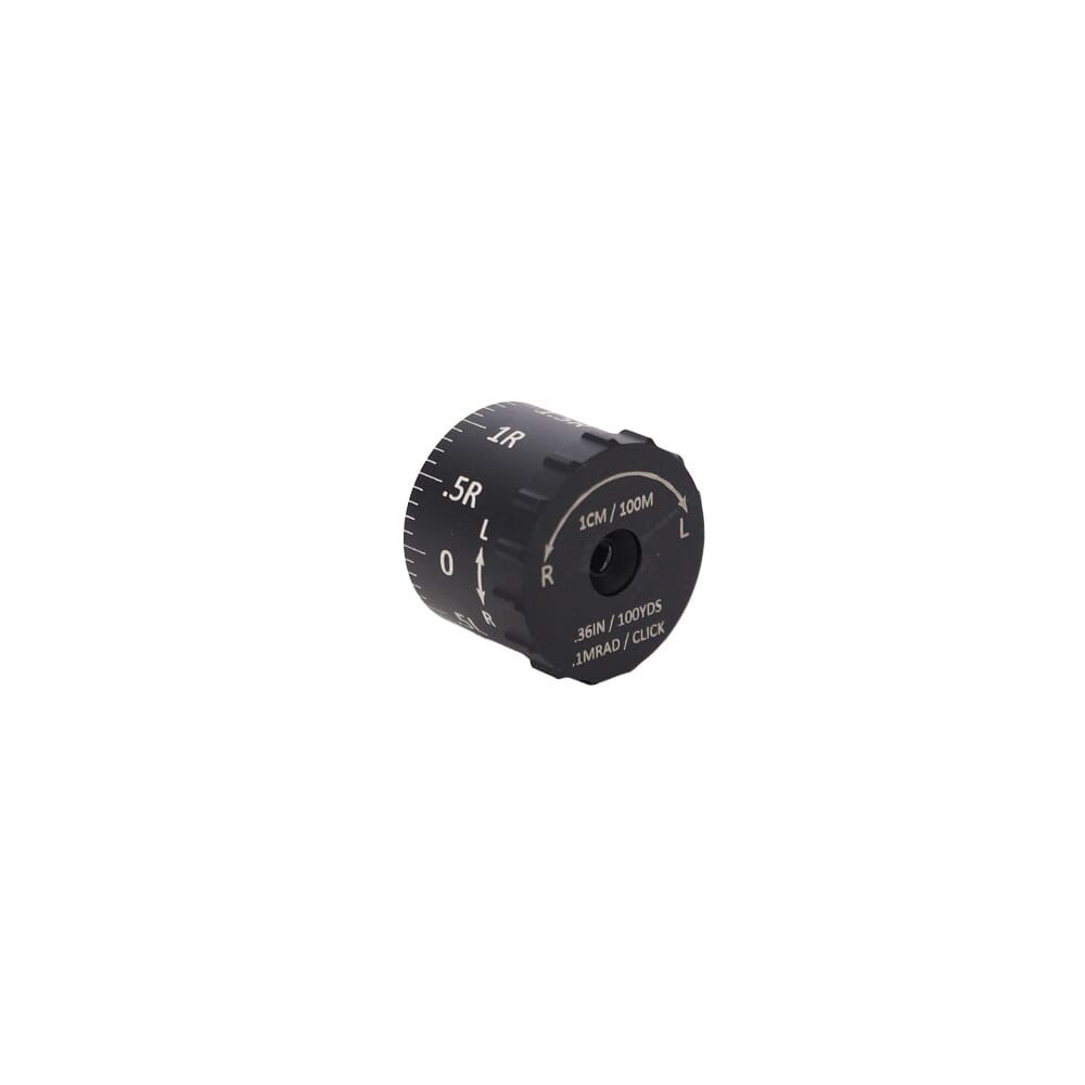 Sightron SIII 8-32 & SIII 6-24 .1MIL 2.5L-2.5R Tactical Windage Knob 75004 - Sightron