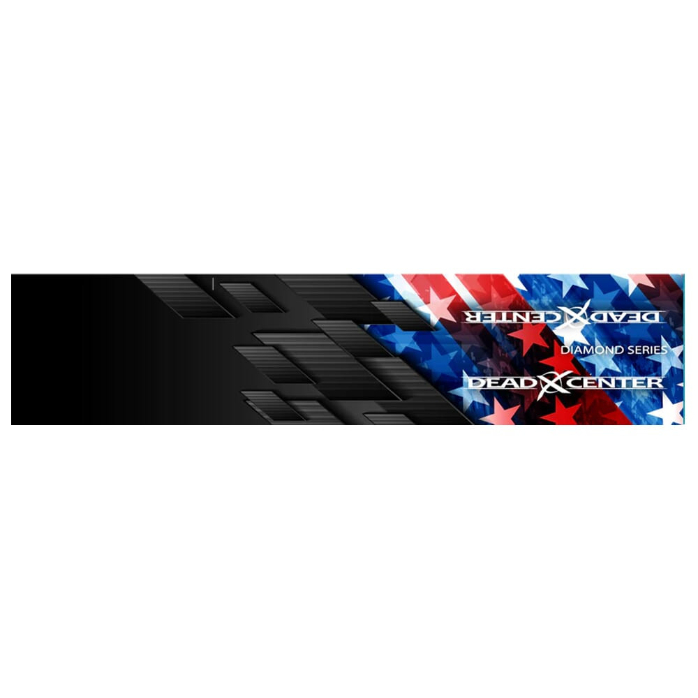 Dead Center Archery Dead Center Diamond Series 12" Red/White/Blue Wrap Stabilizer DIA-12-RWB in Multiple - Dead Center Archery