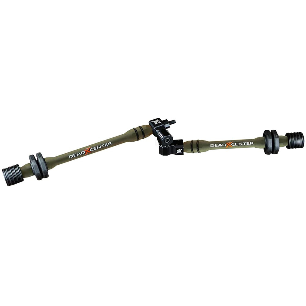 Dead Center Archery Dead Center Dead Level Hunter V2 10" & 8" Green Stabilizers DLHV2-10-8-GRN - Dead Center Archery