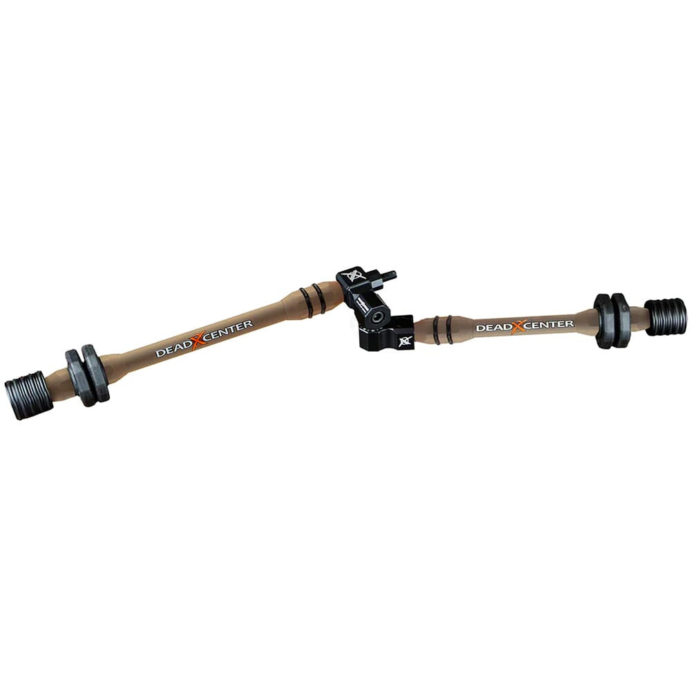 Dead Center Archery Dead Center Dead Level Hunter V2 10" & 8" Tan Stabilizers DLHV2-10-8-TAN - Dead Center Archery