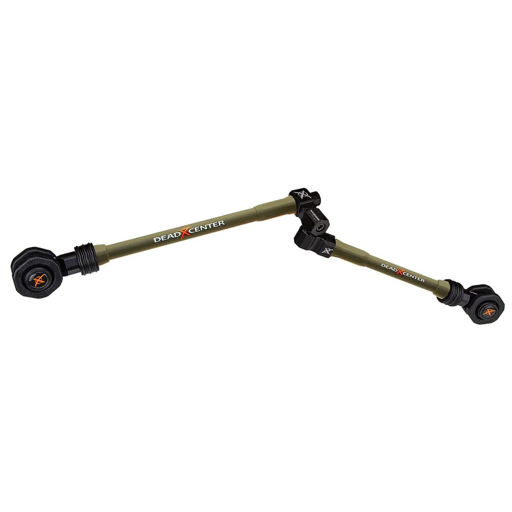 Dead Center Archery Dead Center Dead Level Hunter Verge 12" & 9" Green Stabilizers DLHVRG-12-9-GRN - Dead Center Archery