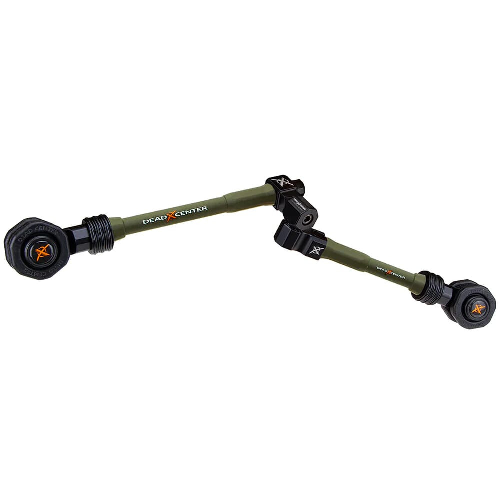 Dead Center Archery Dead Center Dead Level Hunter Verge 9" & 7" Green Stabilizers DLHVRG-9-7-GRN - Dead Center Archery