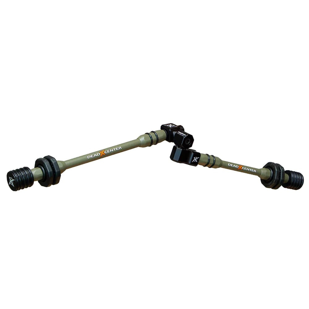 Dead Center Archery Dead Center Dead Level Hunter XS 10" & 8" Green Stabilizers DLHXS-10-8-GRN - Dead Center Archery