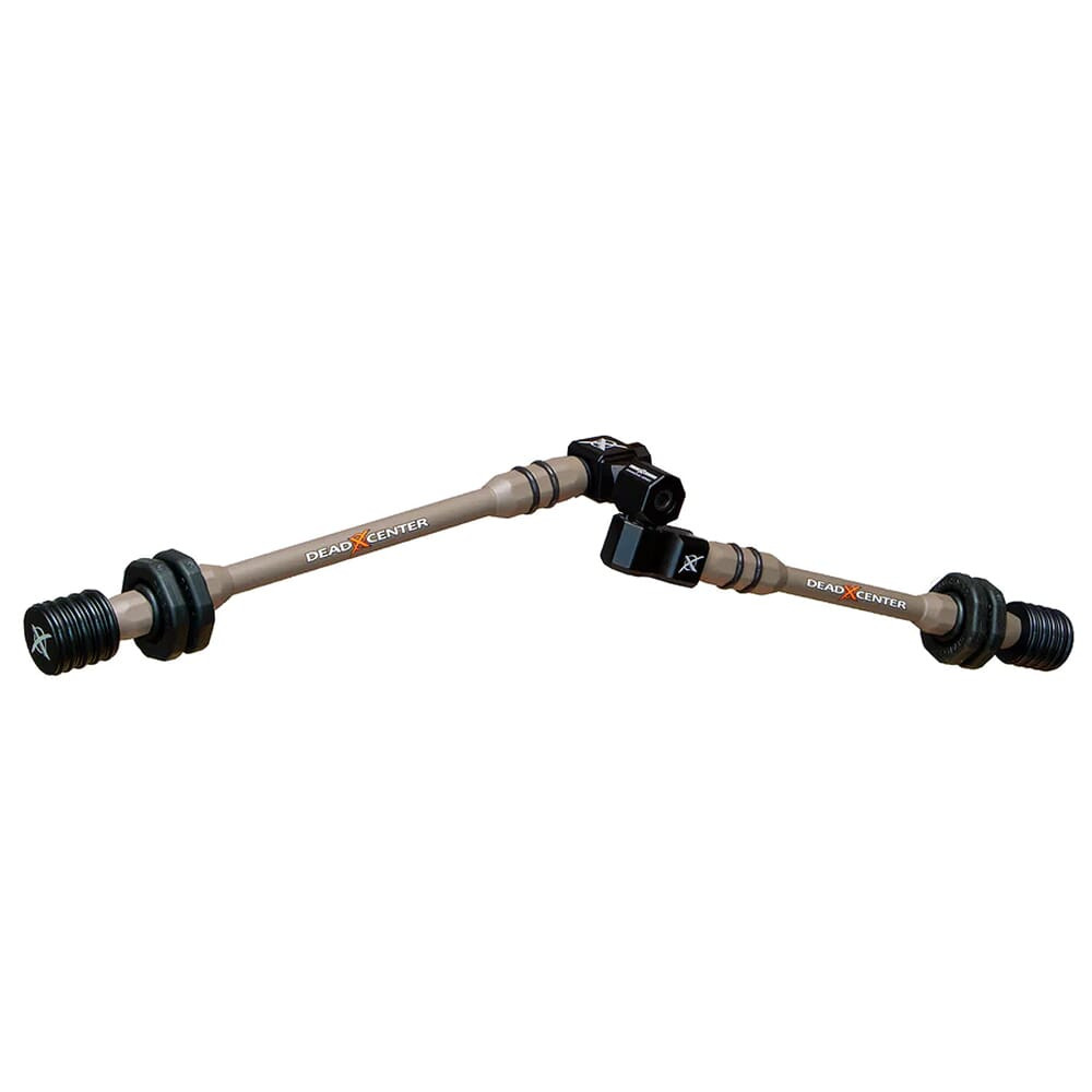 Dead Center Archery Dead Center Dead Level Hunter XS 10" & 8" Tan Stabilizers DLHXS-10-8-TAN - Dead Center Archery