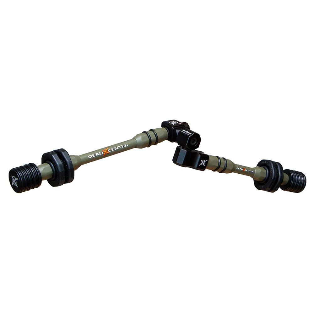 Dead Center Archery Dead Center Dead Level Hunter XS 8" & 6" Green Stabilizers DLHXS-8-6-GRN - Dead Center Archery