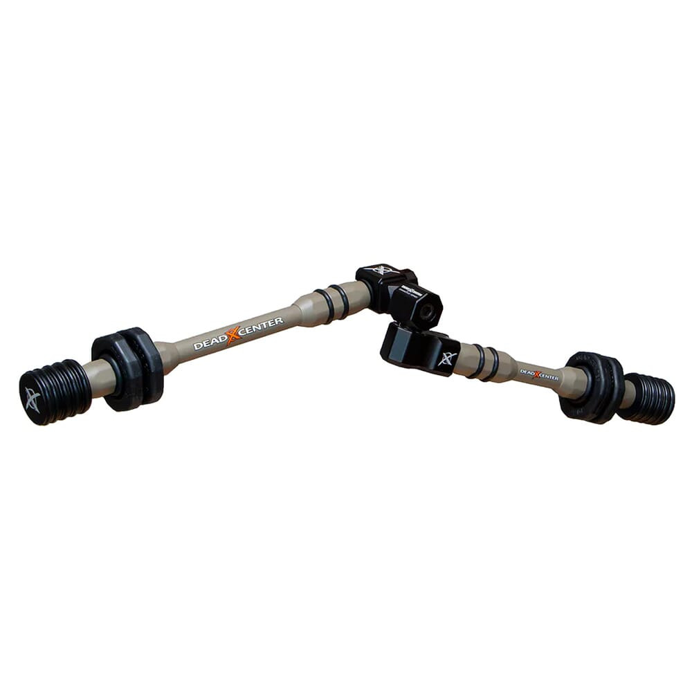 Dead Center Archery Dead Center Dead Level Hunter XS 8" & 6" Tan Stabilizers DLHXS-8-6-TAN - Dead Center Archery