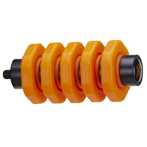 Dead Center Archery Dead Center Dead Silent Hunting Series XD4 4" Orange Stabilizer DSH-XD4-ORA - Dead Center Archery