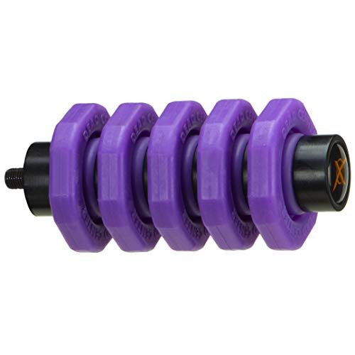 Dead Center Archery Dead Center Dead Silent Hunting Series XD4 4" Purple Stabilizer DSH-XD4-PUR - Dead Center Archery