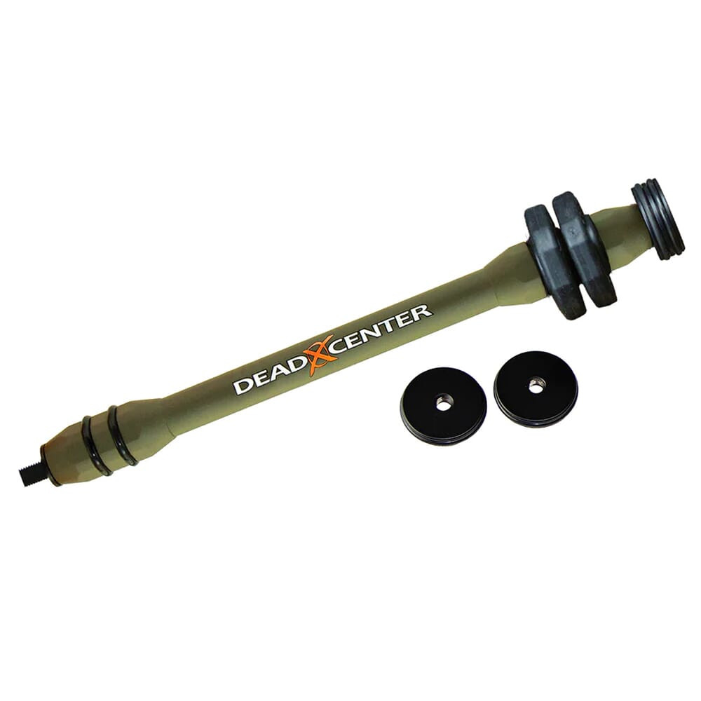 Dead Center Archery Dead Center Dead Silent Hunting Series Carbon V2 10" Green Stabilizer DSHCV2-10-GRN - Dead Center Archery