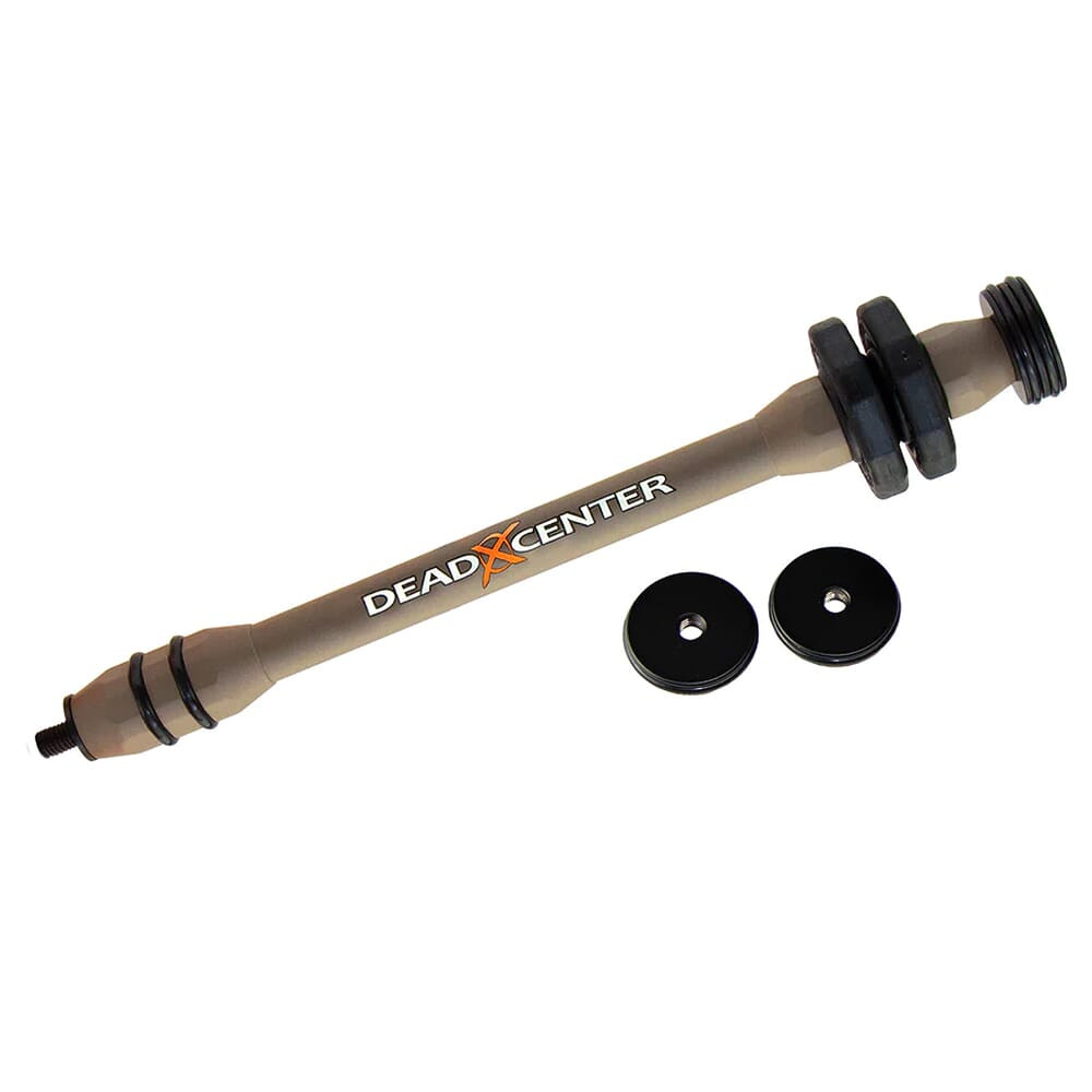 Dead Center Archery Dead Center Dead Silent Hunting Series Carbon V2 10" Tan Stabilizer DSHCV2-10-TAN - Dead Center Archery