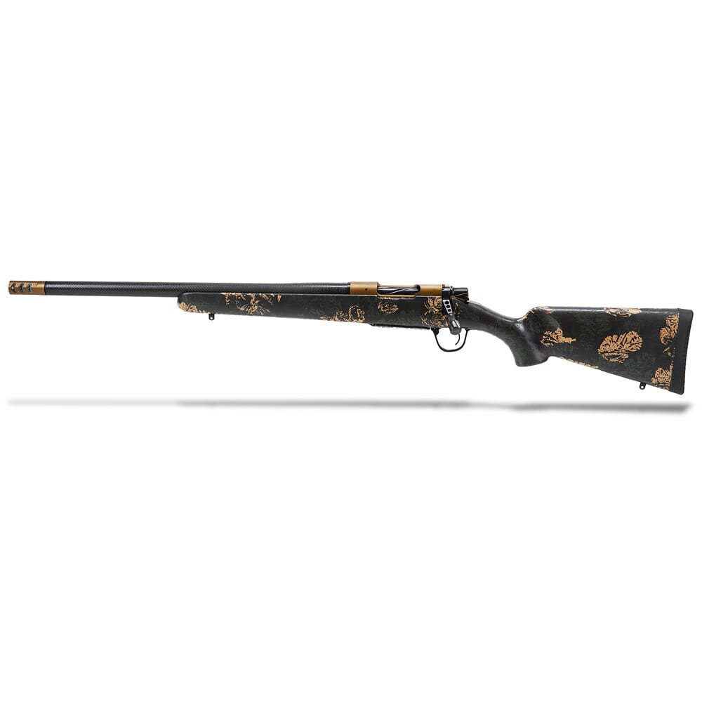 Christensen Arms Ridgeline FFT Burnt Bronze .243 Win 20" 1:10" Bbl Green w/Black/Tan Accents LH Rifle 801-06206-00