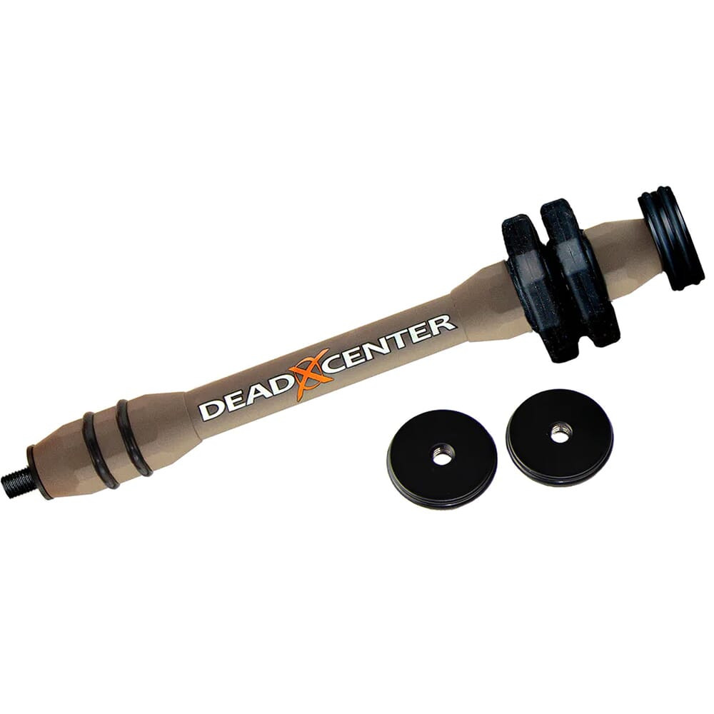 Dead Center Archery Dead Center Dead Silent Hunting Series Carbon V2 8" Tan Stabilizer DSHCV2-8-TAN - Dead Center Archery