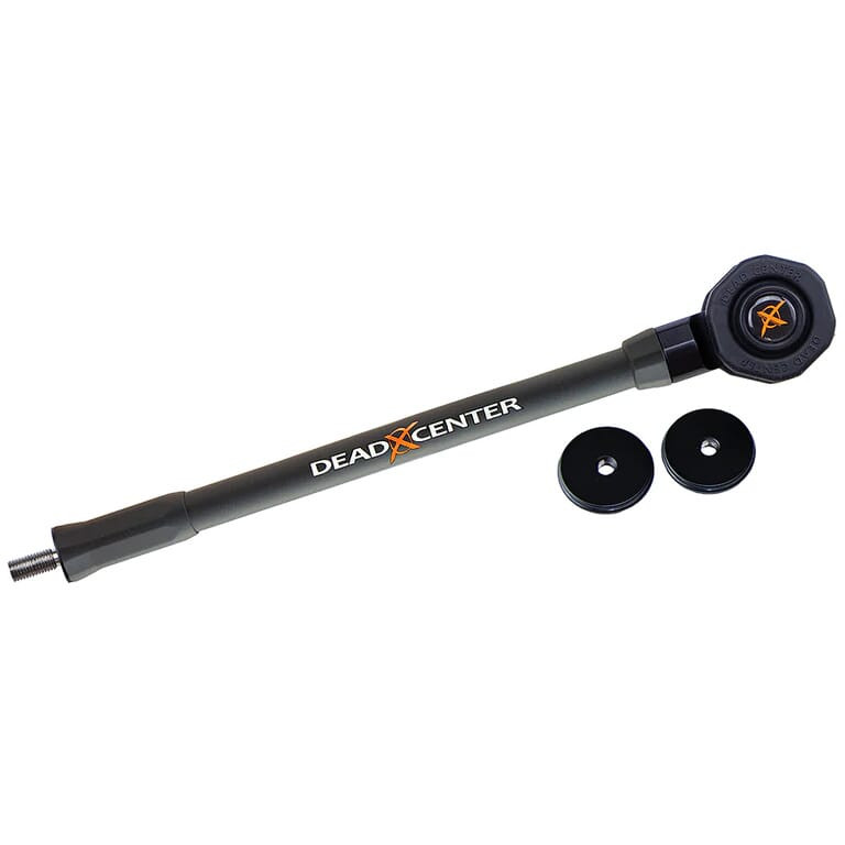 Dead Center Archery Dead Center Dead Silent Hunting Series Verge 12" Grey Stabilizer DSHVRG-12-GRY in Gray - Dead Center Archery