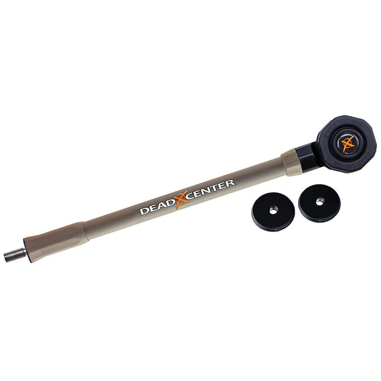 Dead Center Archery Dead Center Dead Silent Hunting Series Verge 12" Tan Stabilizer DSHVRG-12-TAN - Dead Center Archery
