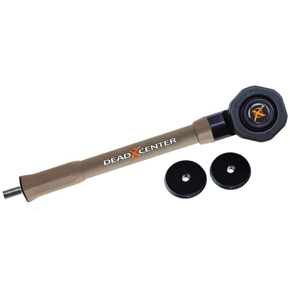 Dead Center Archery Dead Center Dead Silent Hunting Series Verge 9" Tan Stabilizer DSHVRG-9-TAN - Dead Center Archery
