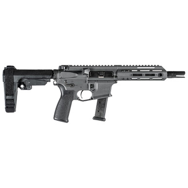 Christensen Arms CA9MM 9mm 7.5" 1:10" M-LOK Tungsten AR Pistol w/SBA3 Tactical Brace 801-11006-02 - Christensen Arms