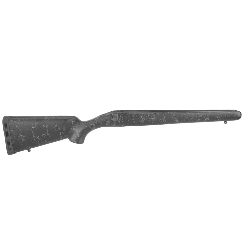 Christensen Arms Sporter Aerograde Carbon Fiber LA Black w/Gray Webbing Stock 810-00003-02 in Black With Gray Webbing - Christensen Arms