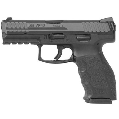 Heckler & Koch Heckler Koch VP40 .40 S&W Black Pistol 3 10rd Mags Night Sights 81000244 / 700040LEL-A5 - Heckler & Koch