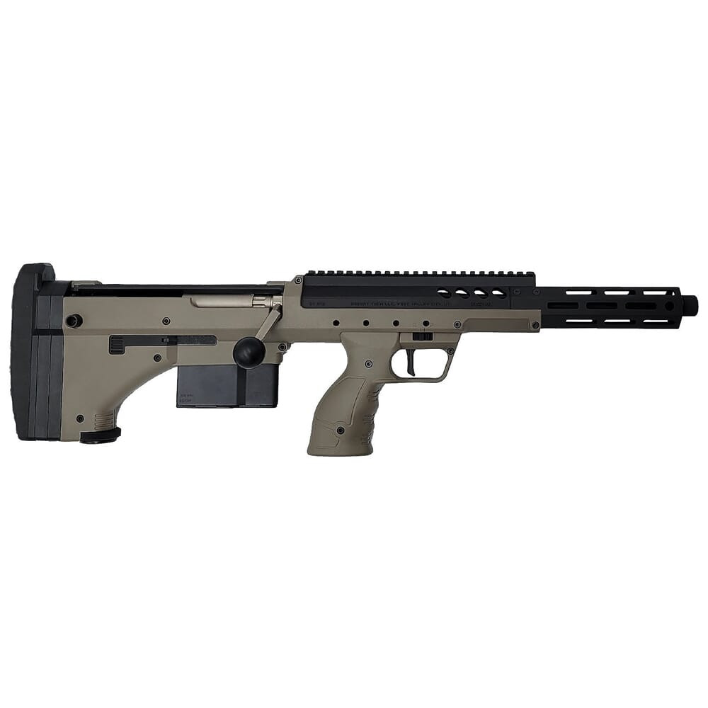Desert Tech SRSA2 Covert .308 Win 16" 1:8" 5/8x24" Bbl 6rd Black/FDE Bolt-Action Rifle SRS-RF-C-C16R-BF - Desert Tech