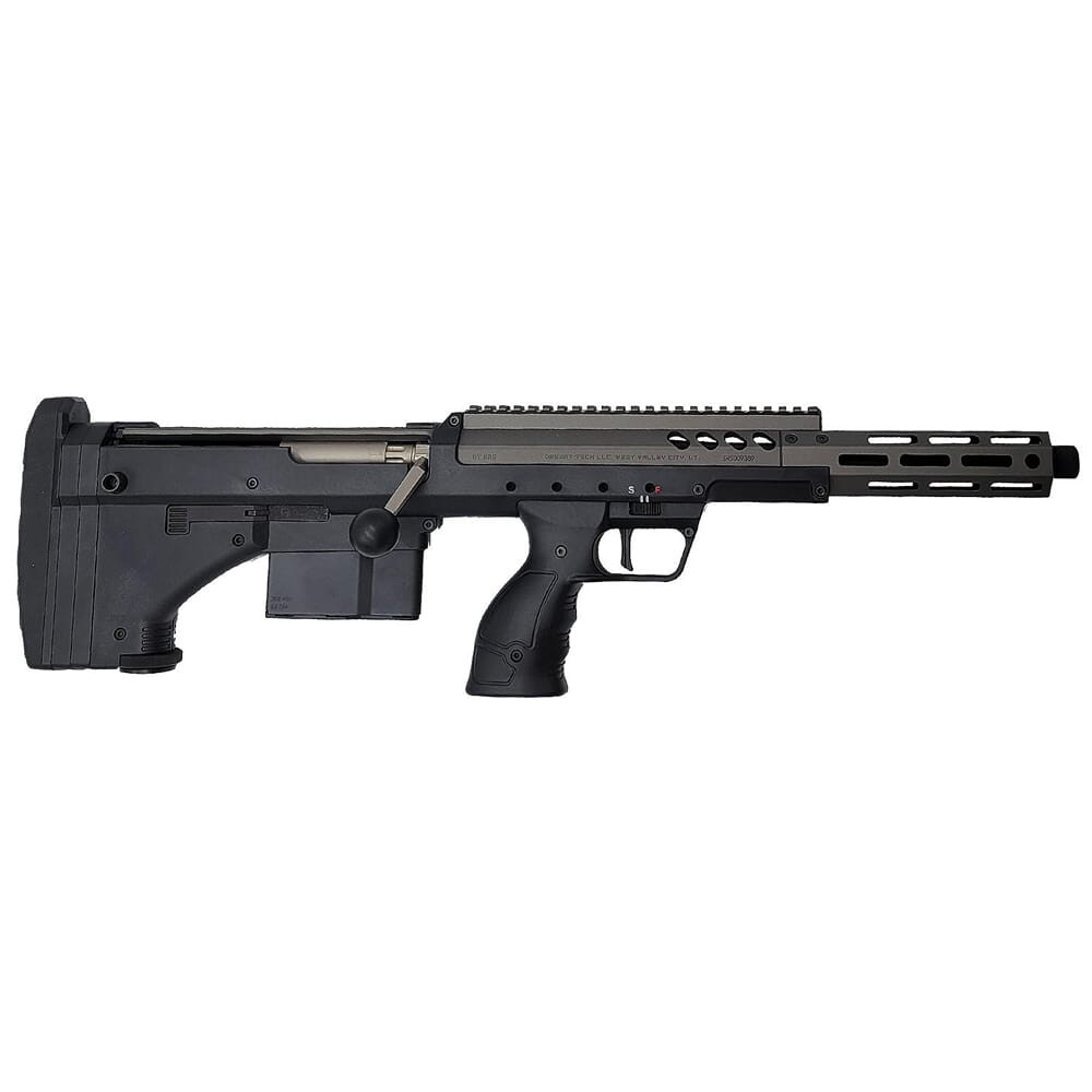 Desert Tech SRSA2 Covert .308 Win 16" 1:8" 5/8x24" Bbl 6rd Tungsten/Black Bolt-Action Rifle SRS-RF-C-C16R-TB - Desert Tech