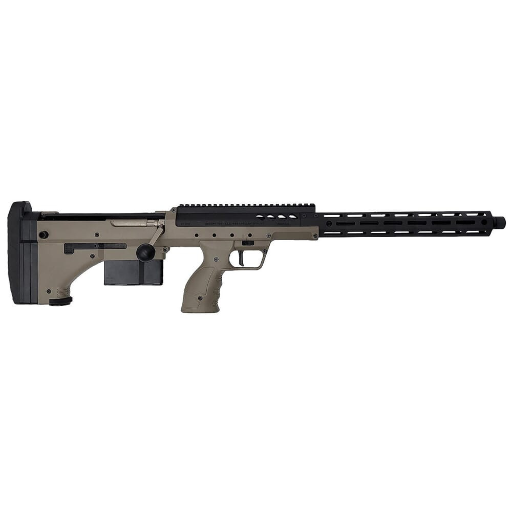Desert Tech SRSA2 Standard .308 Win 22" 1:11" 5/8x24" Bbl 6rd Black/FDE Bolt-Action Rifle SRS-RF-S-C22R-BF - Desert Tech