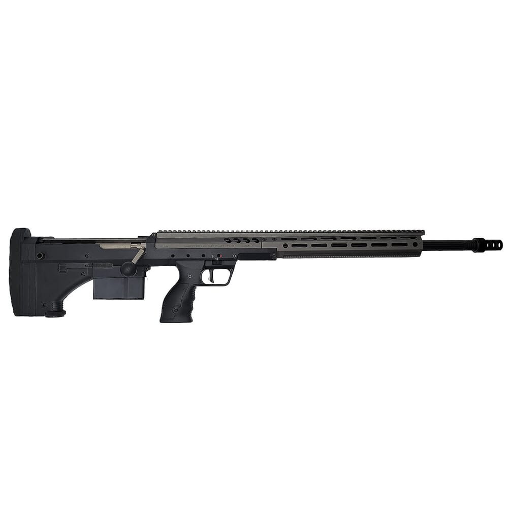 Desert Tech SRSA2 Standard .338 Lapua Mag 26" 1:8" 5/8x24" Bbl" 5rd Tungsten/Black Bolt-Action Rifle SRS-RF-S-G26R-TB - Desert Tech