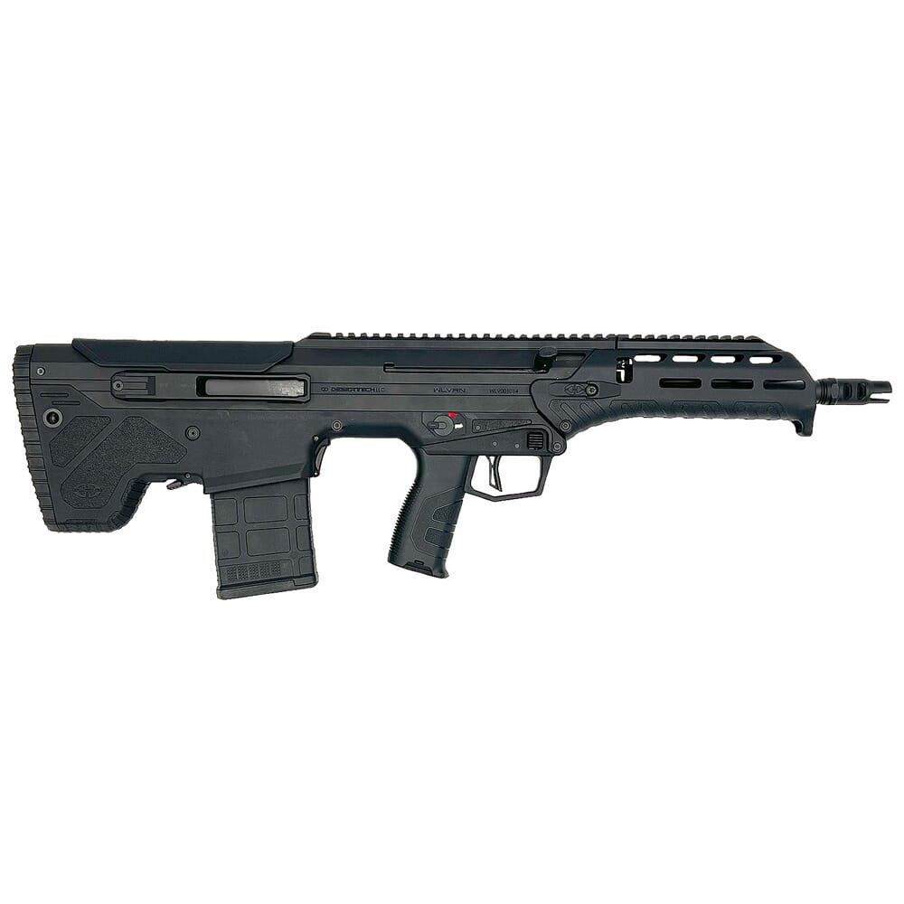 Desert Tech WLVRN Semi Bullpup 7.62 NATO/.308 Win 16" 10RD Black Rifle WLV-RF-A1610-B - Desert Tech