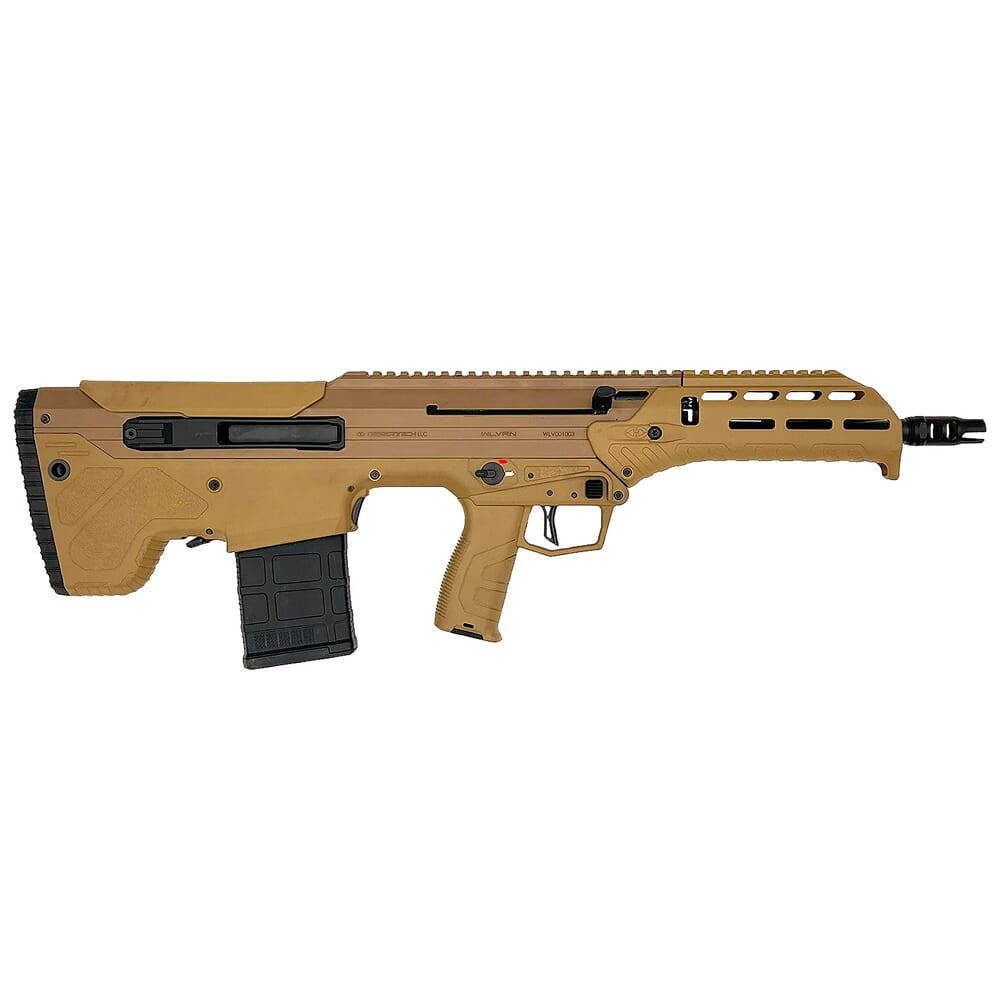 Desert Tech WLVRN 7.62 NATO 20" 10rd FDE California Compliant Rifle WLV-RF-A2010-C-F - Desert Tech