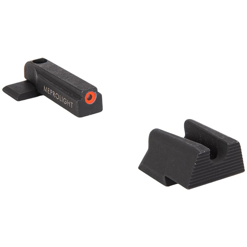 Meprolight USA Meprolight Evergreen H&K 45/P30/VP9/SFP9 (Not VP2020) Orange Ring/Blank Pistol Sight Set 83101051 - Meprolight USA