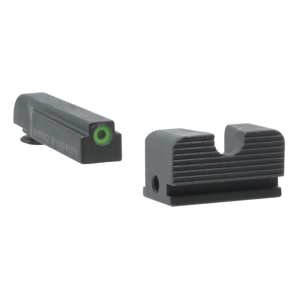 Meprolight USA Meprolight Evergreen Walther PPQ Green Ring/Blank Pistol Sight Set 83201021 - Meprolight USA