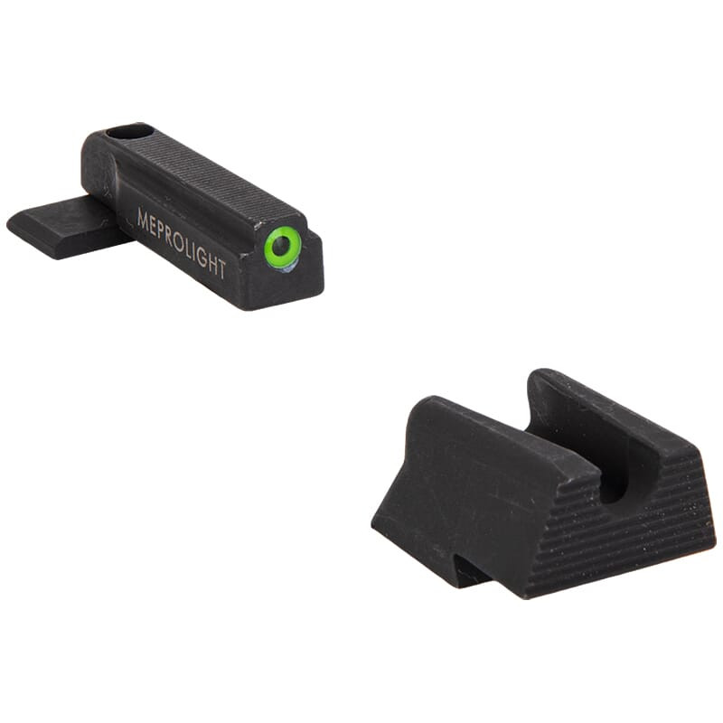 Meprolight USA Meprolight Evergreen H&K 45/P30/VP9/SFP9 (Not VP2020) Green Ring/Blank Pistol Sight Set 83201051 - Meprolight USA