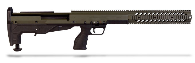Desert Tech HTI Rifle Chassis - OD Green Receiver Black Stock - Desert Tech