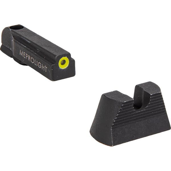 Meprolight USA Meprolight Evergreen CZ 75/85/97/SP01 Yellow Ring/Blank Pistol Sight Set 83301013 - Meprolight USA