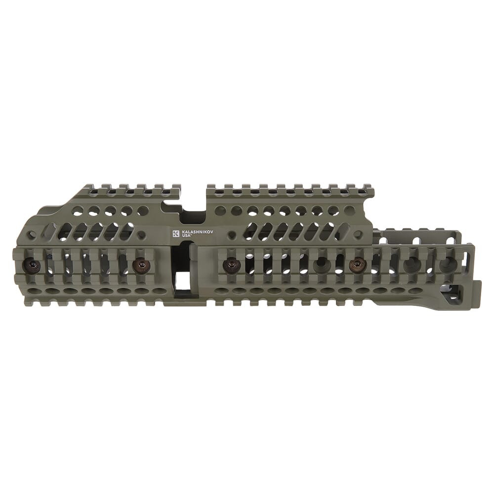 Kalashnikov USA Alpha Rail OD Green for AK 100 Series, 74s, AKMs (STAMPED ONLY) 85000442B - Kalashnikov USA
