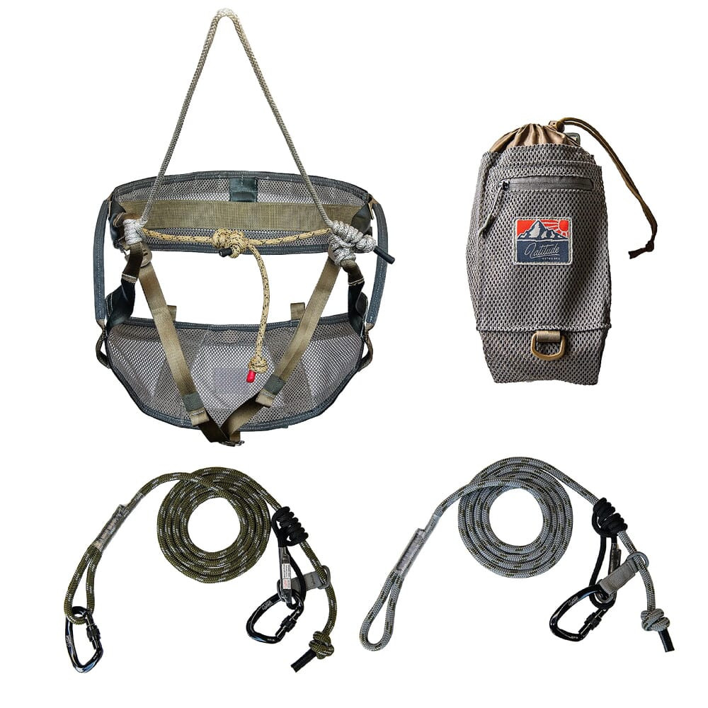 Latitude Outdoors Method 2 Saddle Starter Kit w/10mm Tether & Lineman Belt 850039447020 - Latitude Outdoors