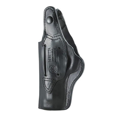 Beretta M9A1/M9A3 Mod 04 Black Right Hand Leather Hip Holster w/HD Thumb Break Safety Device E01647
