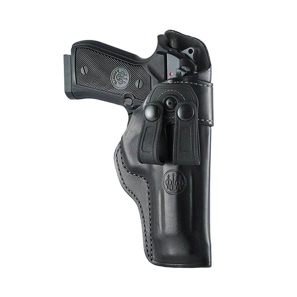 Beretta M9A1/M9A3/92X Mod 01 Black Right Hand IWB Leather Holster E01649 - Beretta