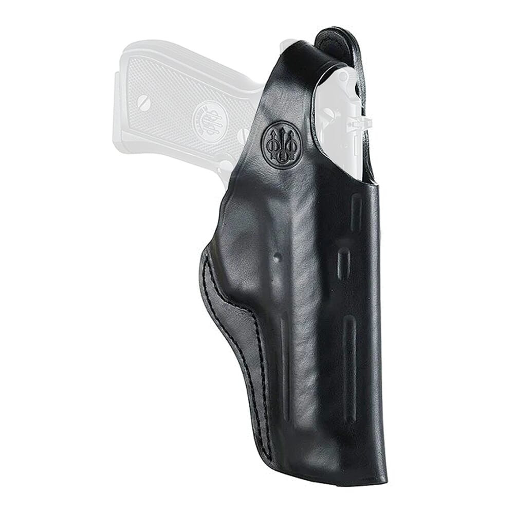 Beretta 92 Brigadier Mod 04 Black Leather Right Hand IWB Holster w/HD Thumb Break Safety Device E01651 - Beretta