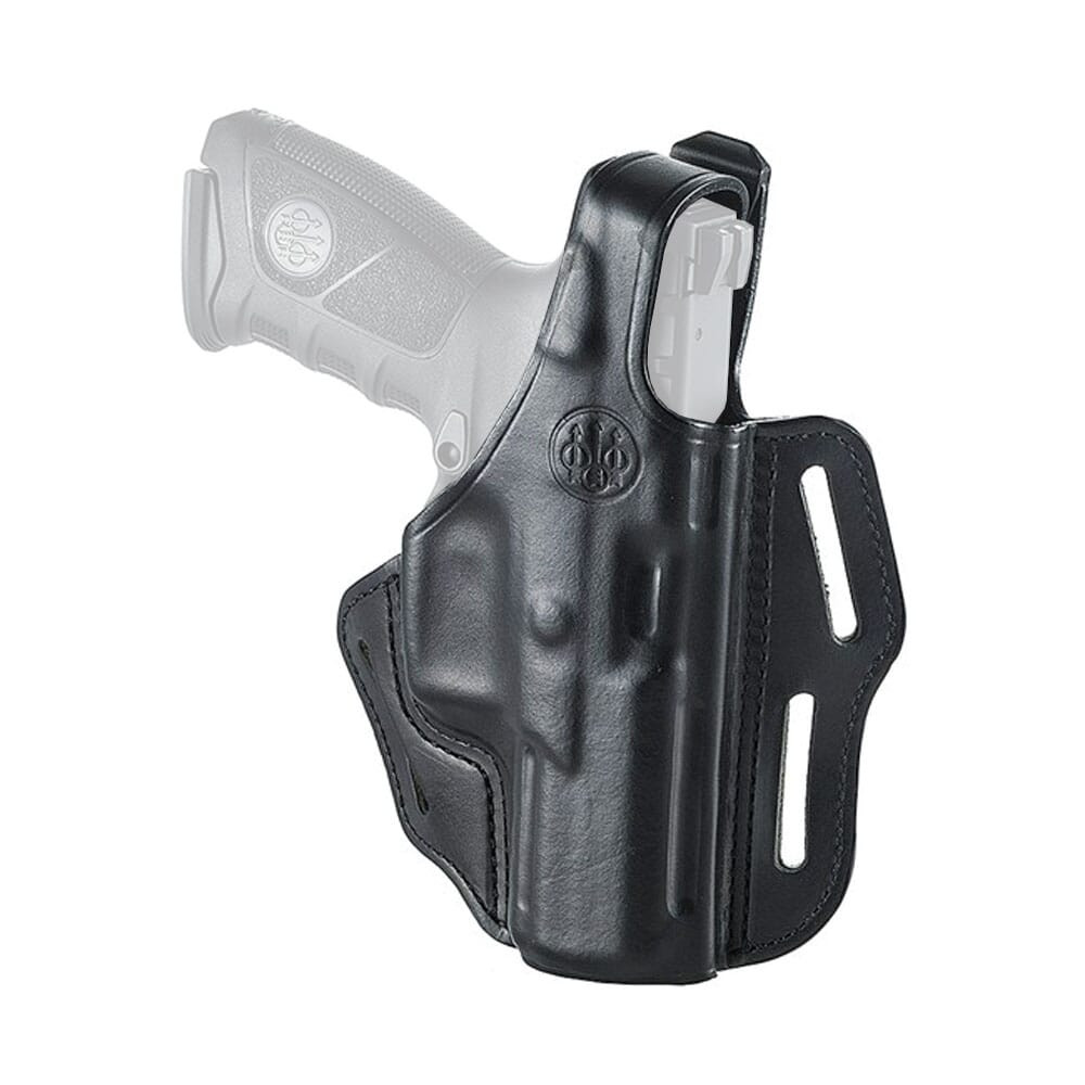 Beretta APX Mod 05 Demi 3 Black Right Hand Leather Hip Holster w/HD Thumb Break Safety Device E01786 - Beretta