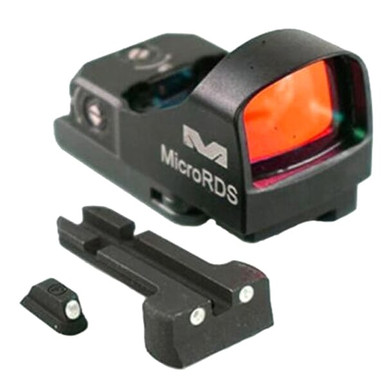 Meprolight USA Meprolight microRDS CZ Shadow 1/2 Red Dot Sight Full Kit w/Backup Night Sight Set & QD Adapter 88070509 - Meprolight USA