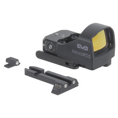 Meprolight USA Meprolight microRDS Springfield XD Models/Hellcat Red Dot Sight Full Kit w/Backup Night Sight Set & QD Adapter 88070510 - Meprolight USA