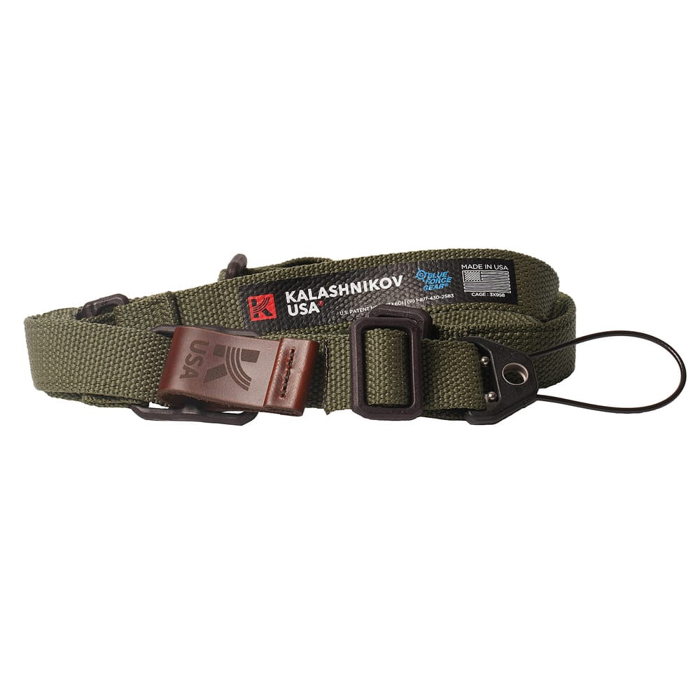 Kalashnikov USA Vickers AK OD Green Sling 90001546B - Kalashnikov USA