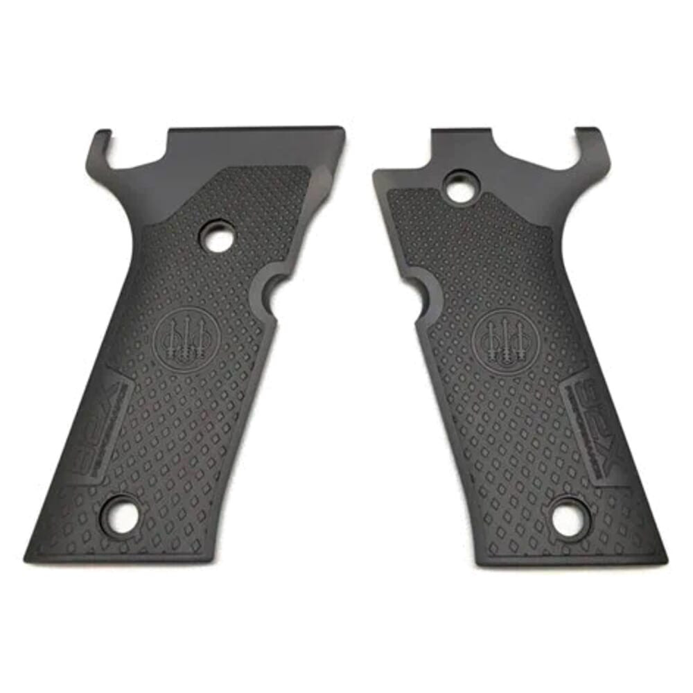 Beretta 92X Performance Match Black Aluminum Grips E02714 - Beretta