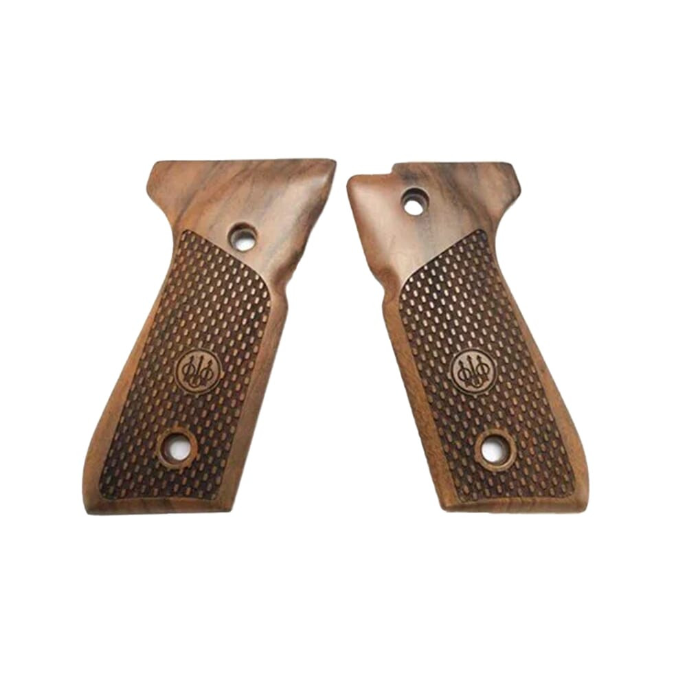 Beretta 92 Series Oval PRO Walnut Grips E02828 - Beretta