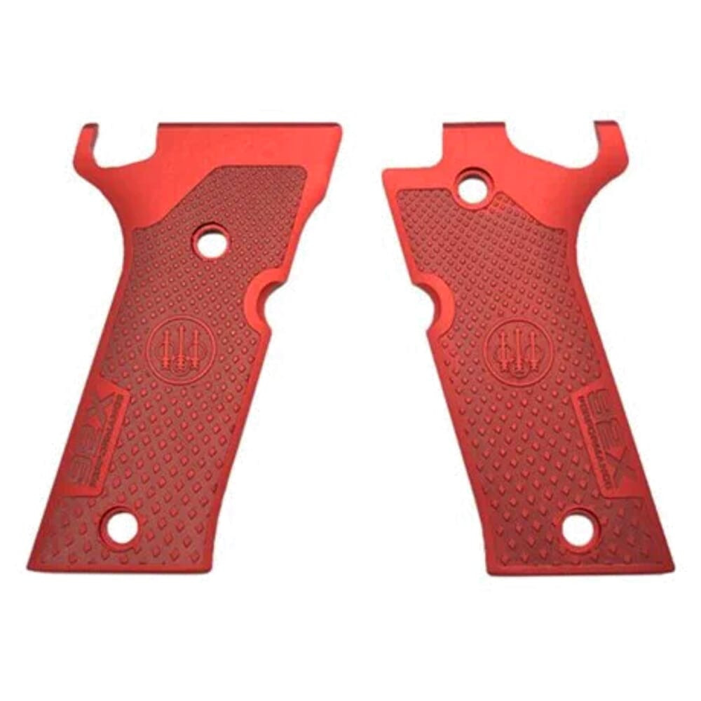 Beretta 92X Performance Match Red Aluminum Grips E02862 - Beretta
