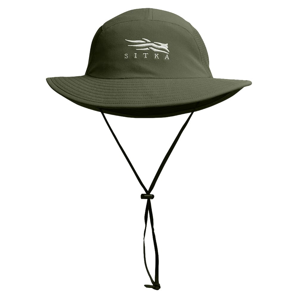 Sitka Gear Sun Hat Olive Green Small/Medium 90173-OLV-SM - Sitka Gear