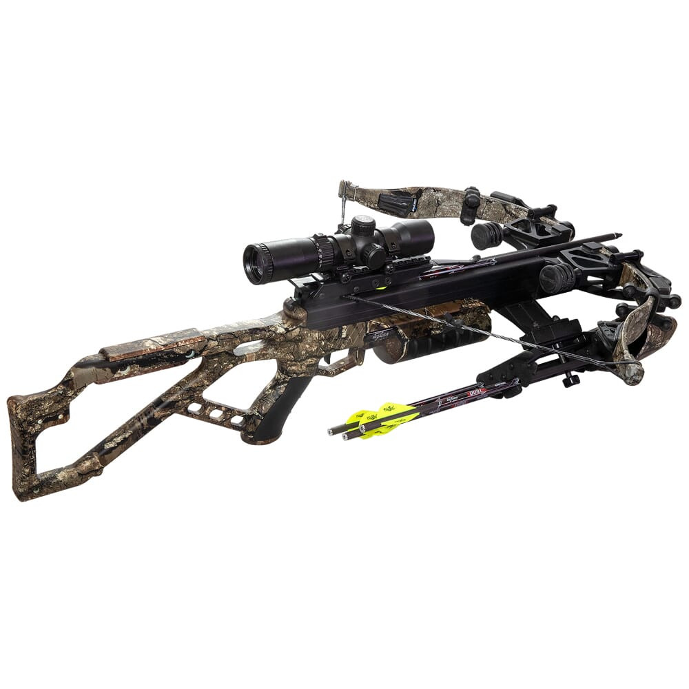 Excalibur Micro 340 TD Realtree Timber Crossbow w/ Tact 100 Scope E74118 - Excalibur Crossbow